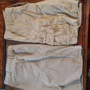 2 pair Bundle Men's Shorts size 42 ( 1 straight dress 1 cargo )